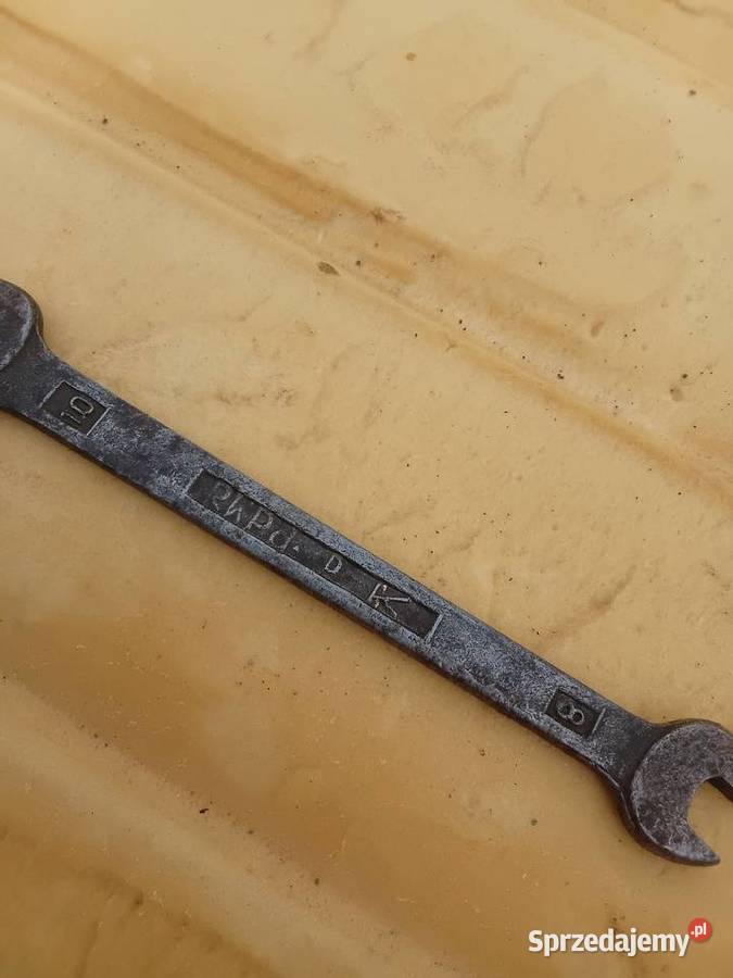 Klucz płaski PRL 8 10 Milejewo