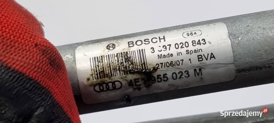 MECHANIZM WYCIERACZEK PRZÓD AUDI S8 D3 kujawsko-pomorskie Lipno