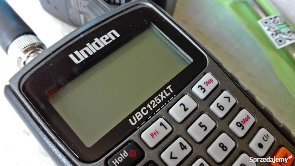 Skaner Uniden UBC125XLT Dodatki STAN IDEALNY Pozostałe