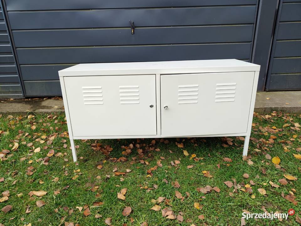 Biała metalowa szafka biurowa łódzkie Aleksandrów Łódzki