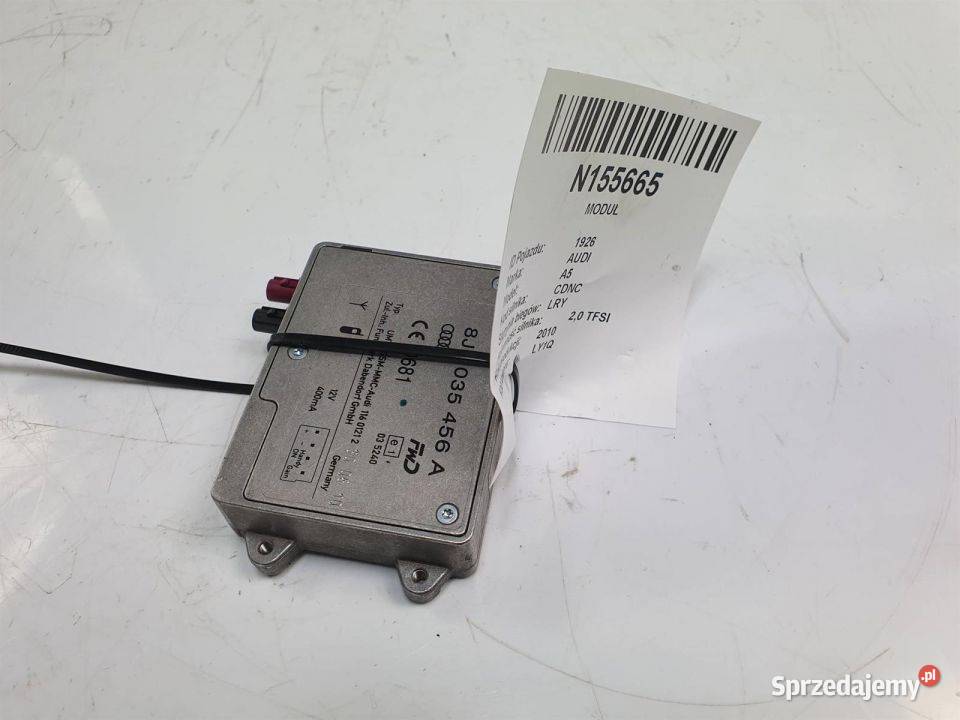 MODUŁ AUDI A5 8J0035456A osobowe Lipno