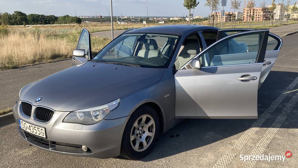BMW Seria 5 E60 Sedan benzyna 22i 170 2003 Seria 5 Gliwice