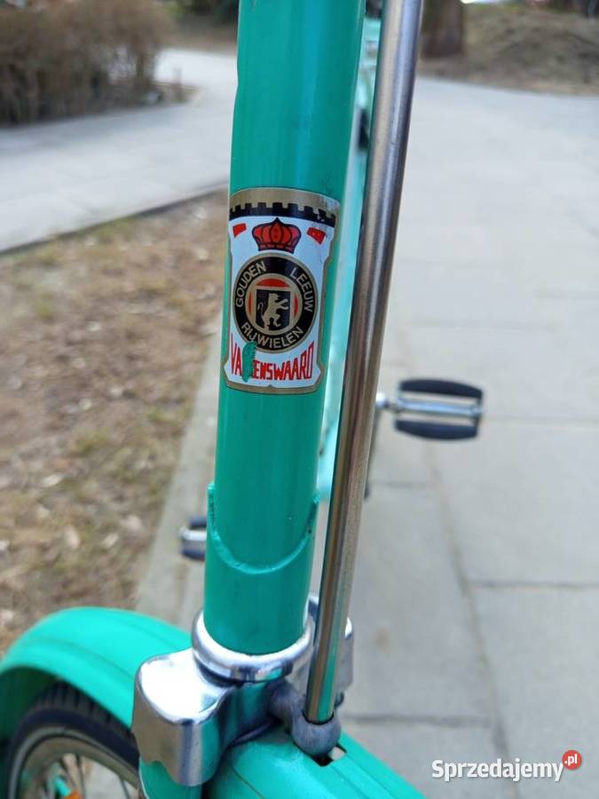 Damka RETRO Holenderska Złoty Lew 3 biegi super Miejskie Warszawa