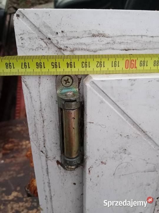 Okno plastikowe dwuskrzydłowe 197 na 140 uchylne Działyń