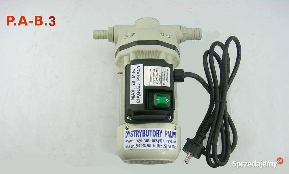 DYSTRYBUTOR ADBLUE POMPA DO ADBLUE ZESTAW