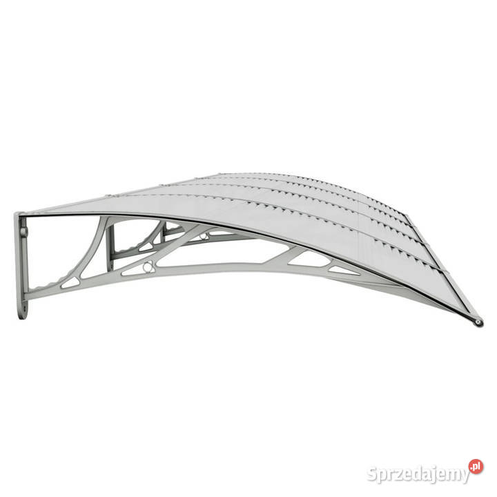 Daszek drzwi szary 350x100 poliwęglan WM153595 Warszawa sprzedam