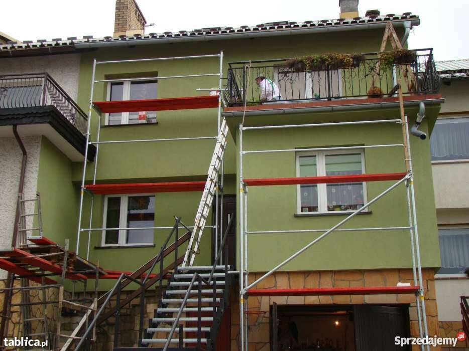 Docieplenia elewacje tynki płyty GK Kotlina