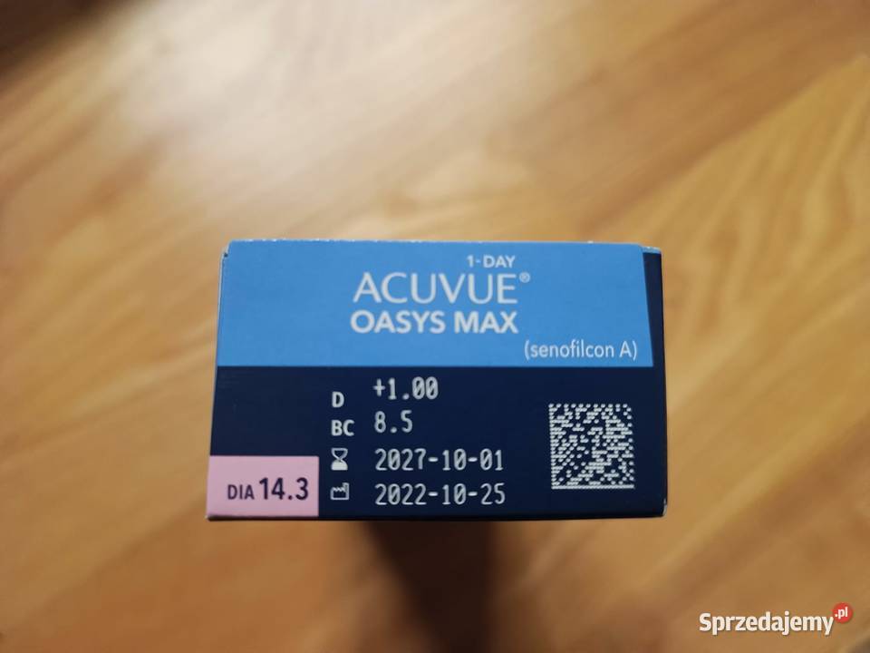soczewki kontaktowe ACUVUE OASYS 1DAY BC 85 moc Soczewki kontaktowe Warszawa
