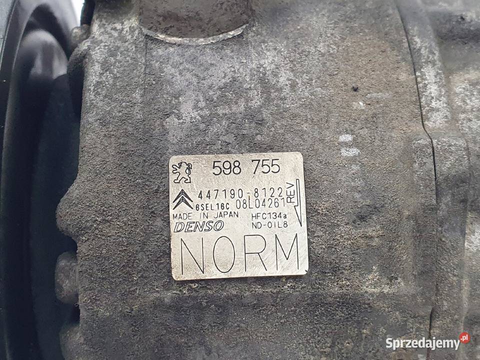 SPRĘŻARKA KLIMATYZACJI Peugeot 3008 5008 16 VTI Chełm