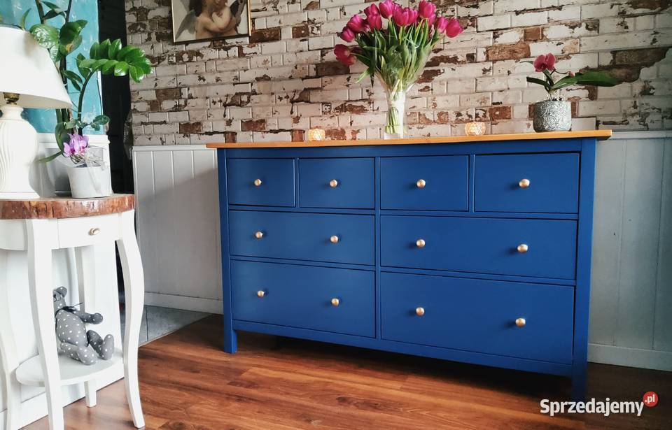 Komoda hemnes hand made leksvik ikea drewniane mazowieckie Warszawa