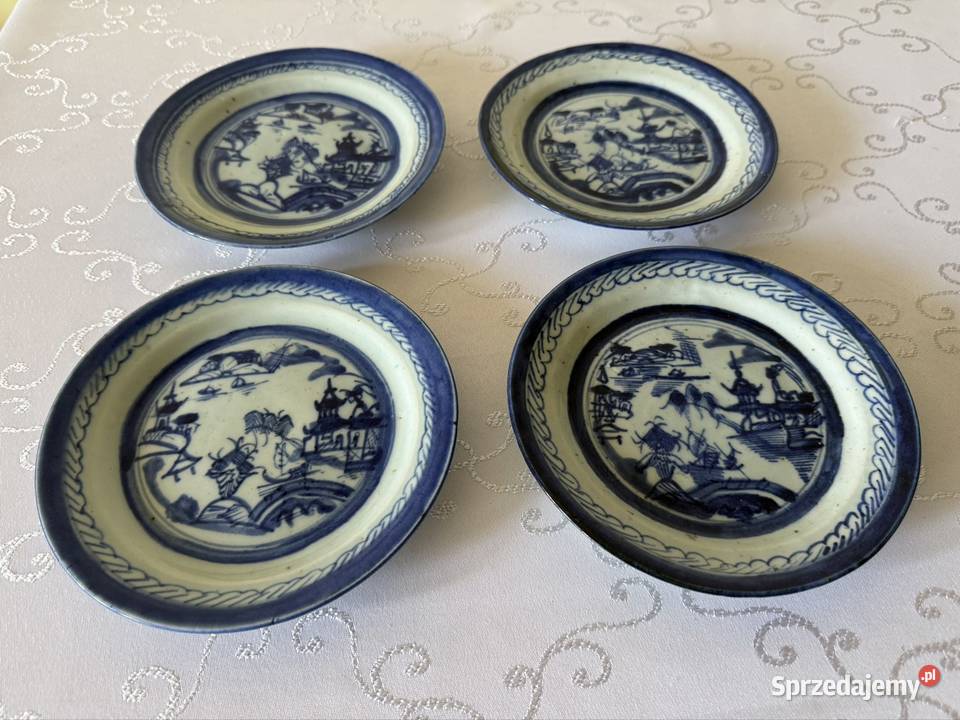 Unikatowe Antyczne Talerze Porcelanowe Dynastia Czerwionka-Leszczyny