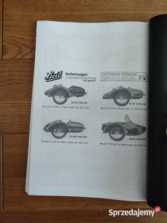 Książka katalog części BMW r35