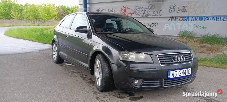 Audi A3 8p 2004 świętokrzyskie Ostrowiec Świętokrzyski
