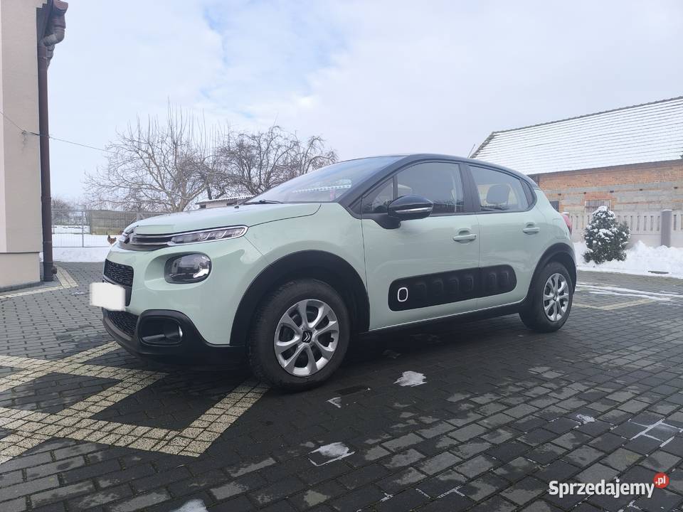 Citroen C3 12 Benzyna 2019 r ZADBANY NISKI manualna Kromolice