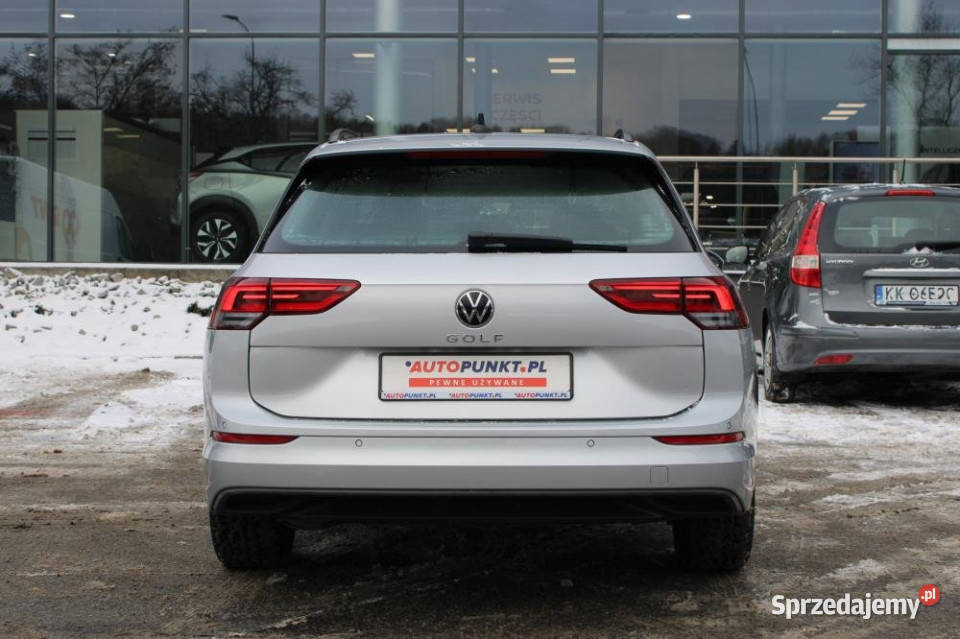 Volkswagen Golf 2022r ACC asystenci Carplay małopolskie Kraków