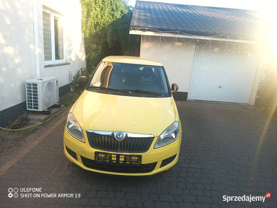 Skoda Fabia 2010 r uszkodzony silnik poj 12 Szczecin