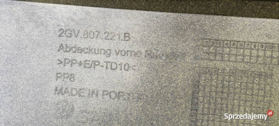 2GV807221 VW TROC II RLINE zderzak przód Zderzaki małopolskie Rożnów sprzedam