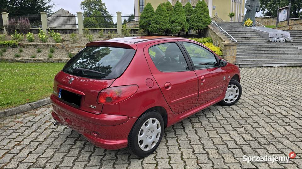Peugeot 206 14Ben75 Lift Pakiet Jeans 2008r Rok produkcji 2008 Jasło sprzedam