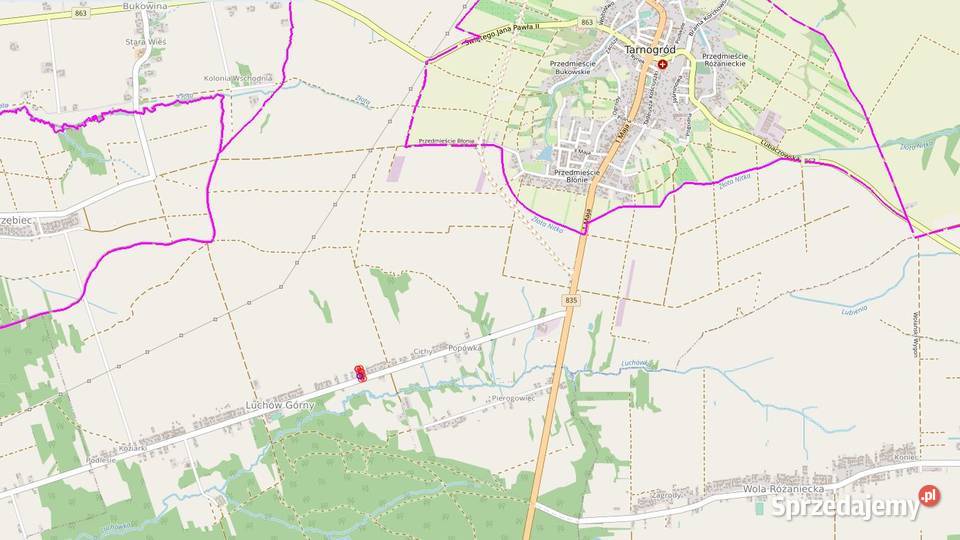 DZIAŁKA BUDOWLANA GMINA TARNOGRÓD Tarnogród