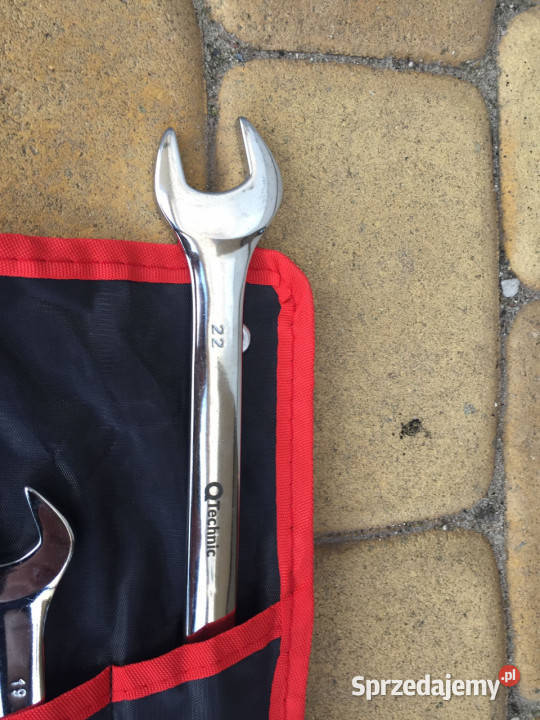 Klucze płasko oczkowe 10 kompletów 622 NOWE Ruda