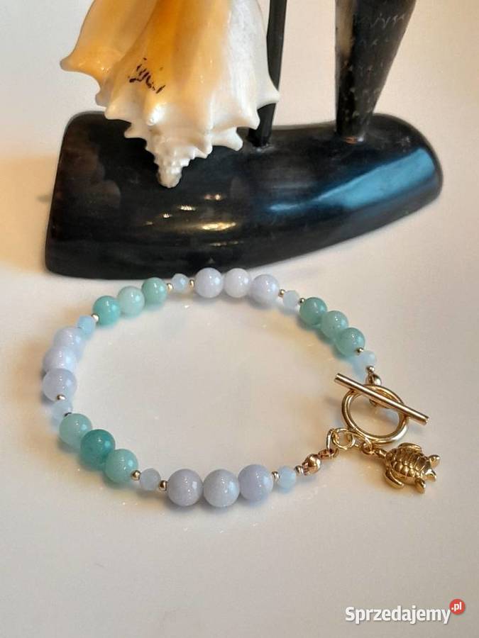 Kamienie naturalne Akwamaryn Amazonit Toggle Bielsko-Biała