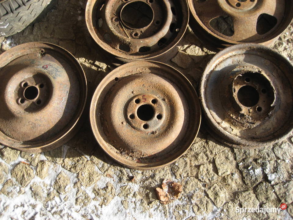 Stare felgi nitowane przedwojenne wanderer horch Marciszów sprzedam