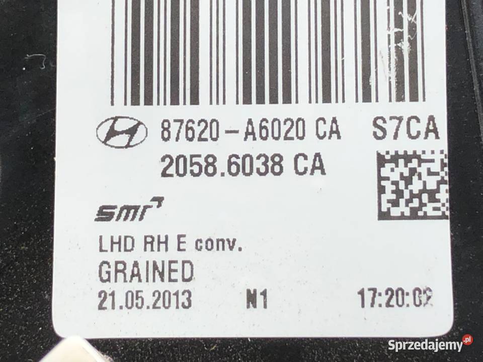 LUSTERKO PRAWY HYUNDAI i30 Hatchback PHANTOM podkarpackie sprzedam