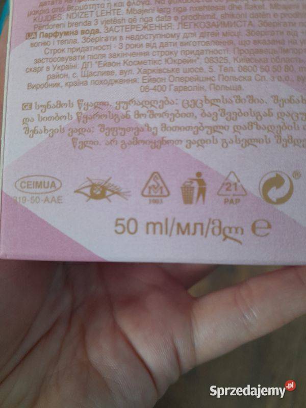 Woda perfumowana Avon Eve One 50ml Siewierz sprzedam