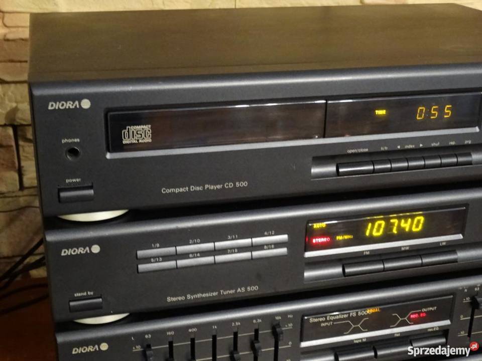 Wieża Diora z serii 500 sprawna i ładna WYSYŁKA Wieże i miniwieże Elektronika Jasło