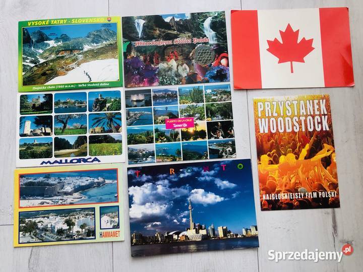 Kartki pocztowe kolekcje stare polska zagranica Łódź