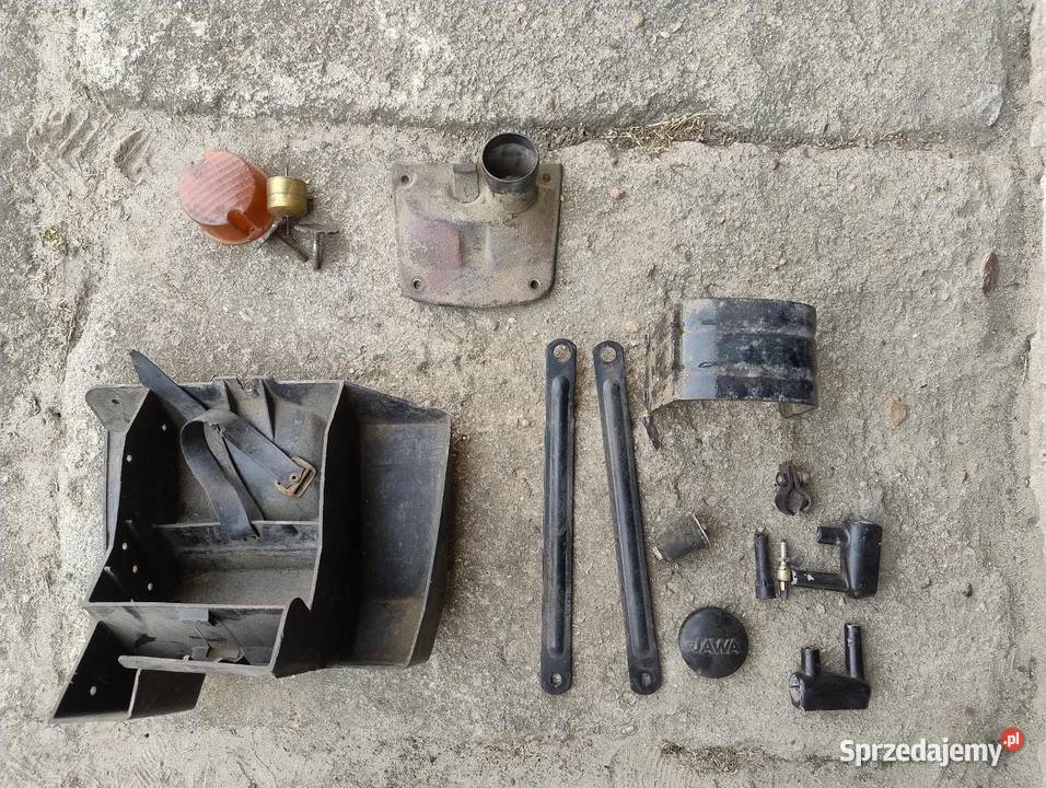 Części jawa 350 640 schowek bagażnik Adamówka sprzedam