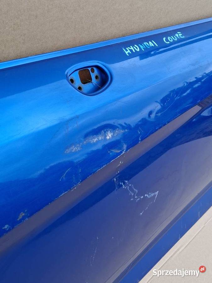 HYUNDAI COUPE II DRZWI LEWY PRZÓD LEWE PRZEDNIE Bieleń