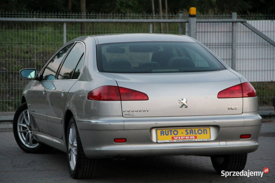 Peugeot 607 Zarejestrowanyklimaczujniki centralny zamek Opole