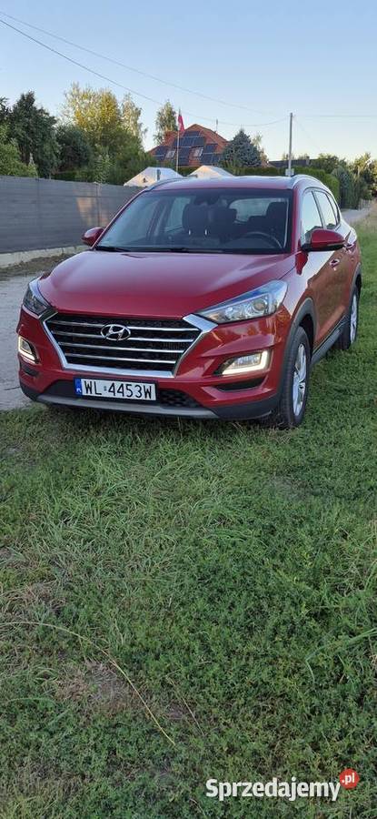 Hyundai Tucson TGDi 177 konny silnik Zarejestrowany w Polsce Jachranka