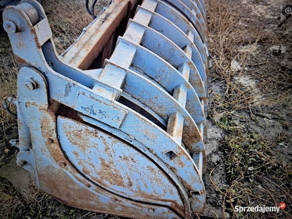 łyżkałyżkokrokodyl manitou szuflo krokodyl Ładowarki rolnicze Płoty