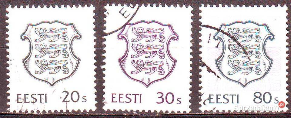Zn Estonia Mi 266A 7 8 kas 1995 śląskie Gliwice