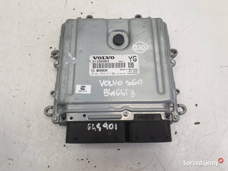 Volvo XC60 20 D3 STEROWNIK SILNIKA 0281018414 lubelskie Chełm