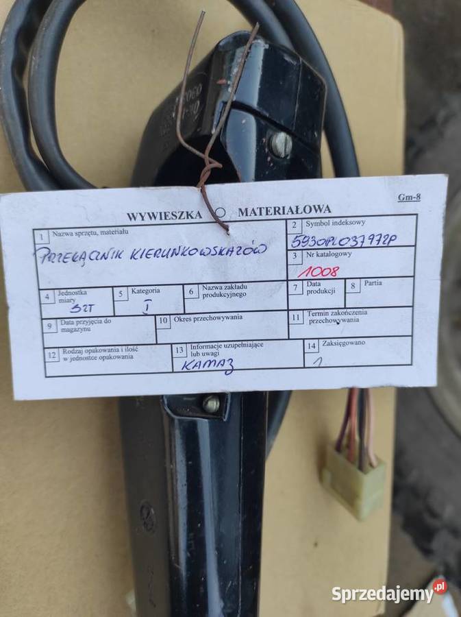 Przełącznik kierunkowskazów do Kamaza