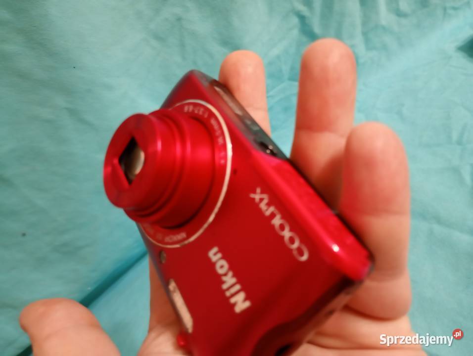 Nikon Coolpix A 300 WiFi BT bordowy superzoom Aparaty Fotografia i Optyka Katowice