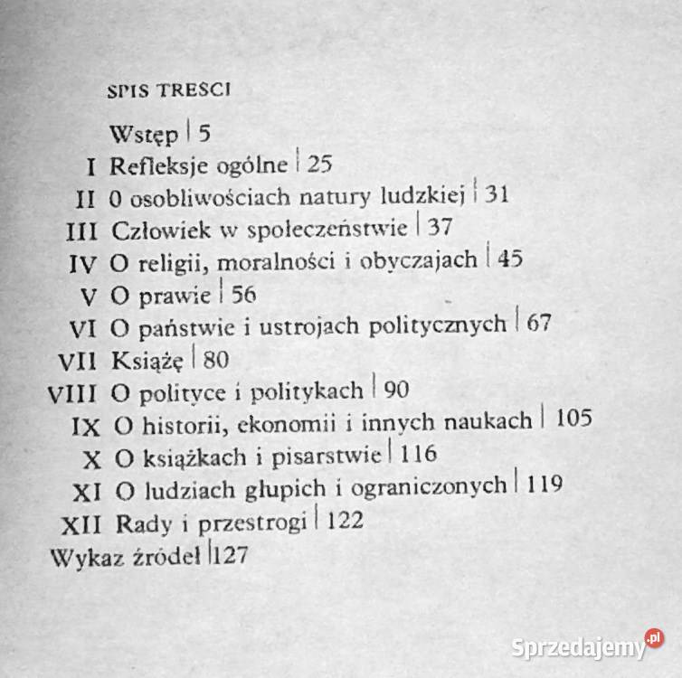 Myśli Montesquieu miękka Chełm