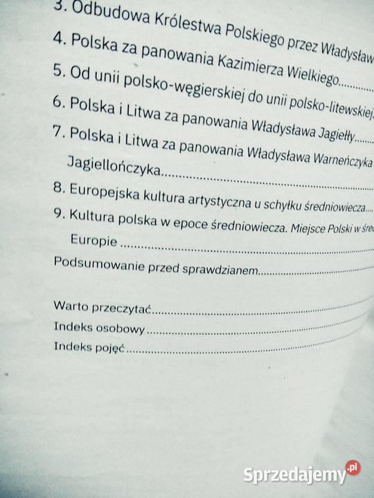 Historia operon średniowiecze nowe podręczniki mazowieckie Warszawa