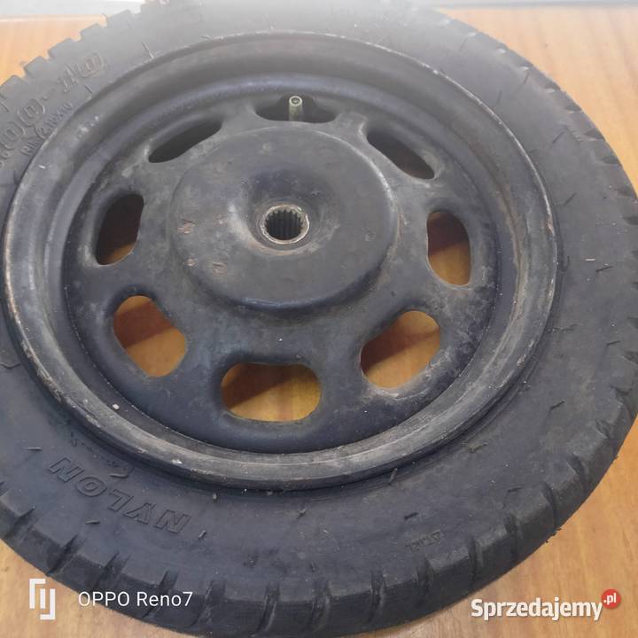 Tylne koło 10 19 fr Skuter 4T Łubno sprzedam