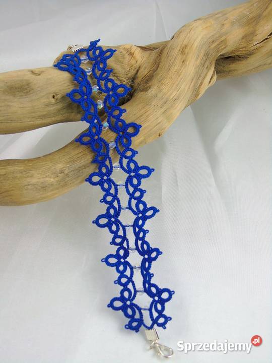 Bransoletka koronkowa małopolskie Wiśniowa