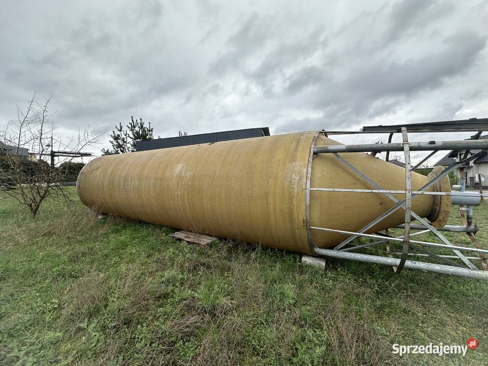 Silos paszowy Zbiornik na zboże granulat 40 m3 sprzedam