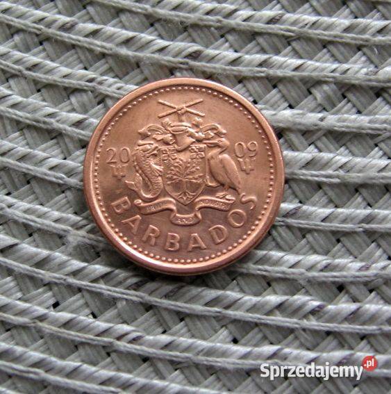Barbados 1 Cent 2009r wielkopolskie Kalisz