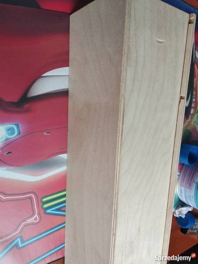 skrzynka drewniana na wino Dekoracje i ozdoby Poznań sprzedam