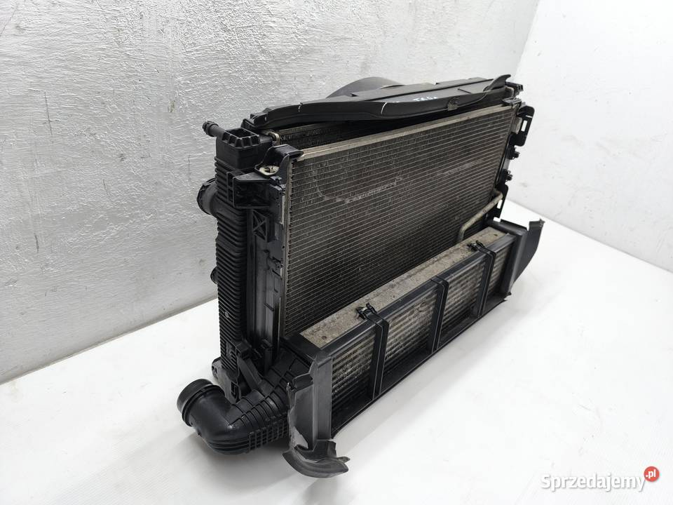 PAS PRZÓD CHŁODNICE WENTYLATOR KOMPLET MERCEDES wielkopolskie