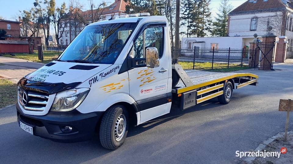 Autolaweta mercedes sprinter 319 automat Napęd tylna oś Braniewo