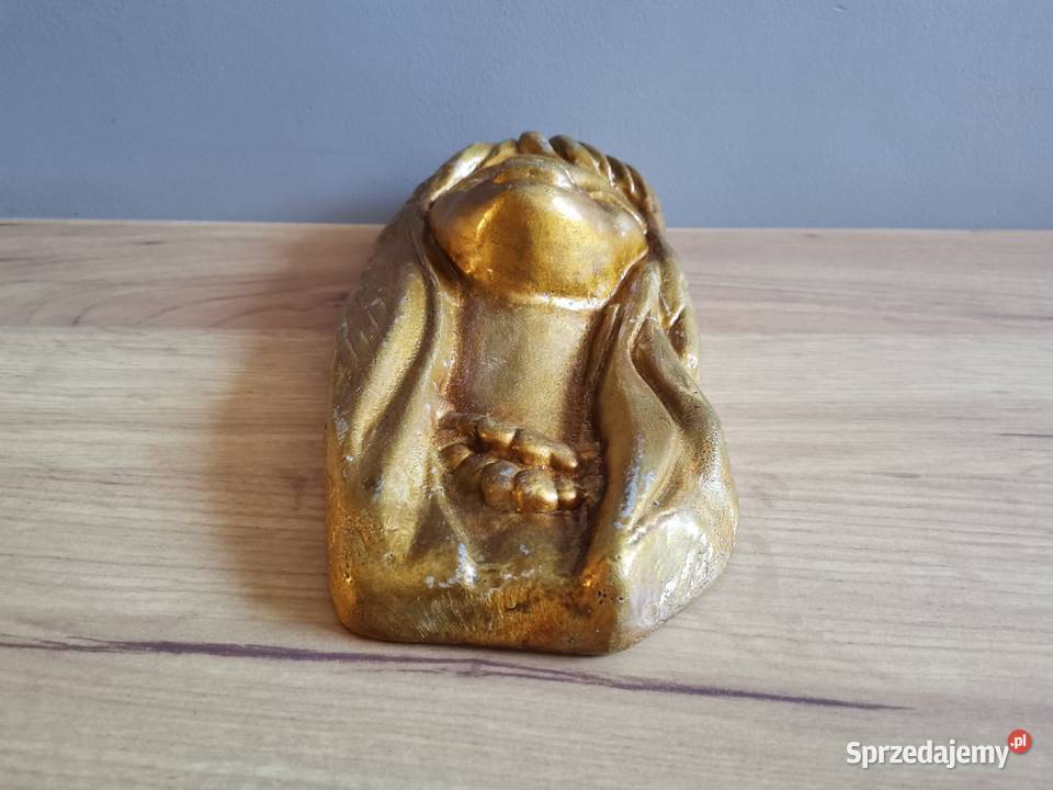 Stara metalowa maska PRL 1960 Antyki śląskie