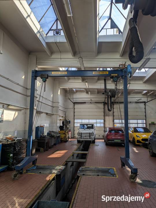 wyciągarka bramowa przewoźna Wyciągarki warsztatowe Kraków